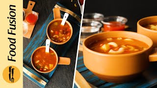 Minestrone Soup Recipe By Food Fusion [upl. by Jaynell]