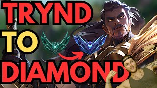 PLATINUM TO DIAMOND TOP LANE  SEASON 14 TRYNDAMERE ONLY SERIES [upl. by Walston163]