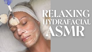 RELAXING DERMAPLANING AND HYDRAFACIAL ASMR [upl. by Jaela]