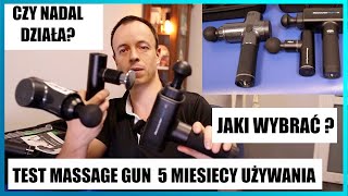 Jaki pistolet do masażu wybrać Czy nadal działa Massage Gun po 5 🔥 miesiącach Czy warto kupić [upl. by Ynohtn]