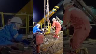 Floorman Tripping Job Rig rig ad drilling oil tripping [upl. by Emlen]