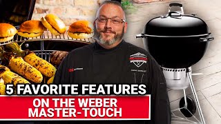 5 Favorite Features On The Weber MasterTouch  Ace Hardware [upl. by Dlorad]