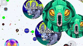 THE BEST SOLO REVENGE😤AGARIO MOBILE [upl. by Nyrual]