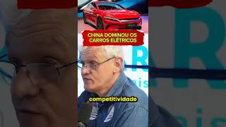 CHINA DOMINOU OS CARROS ELÉTRICOS shorts podcast3irmaos podcast3irmaos [upl. by Schmitz]