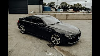 BMW 635d Straight pipe before and after [upl. by Marline]