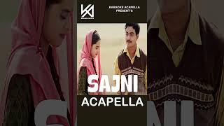 O Sajni Re Arijit Singh Karaoke [upl. by Ardnossak]