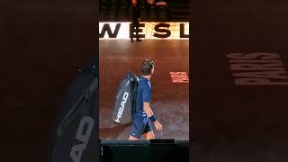 Rolex Paris Masters Tennis Final Entrance Nikola Mektic and Wesley Koolhof Paris [upl. by Chesna]