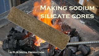 Making sodium silicate cores [upl. by Islean]