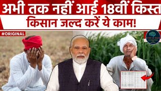 क़िस्त ₹4000 PM Kisan Yojana 18th Installment नहीं आई पीएम किसान योजना की 18वीं किस्त कब मिलेगी [upl. by Allehcram]