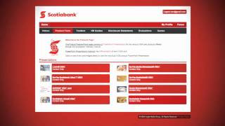 Scotiabank Online Learning Overview [upl. by Okiek779]