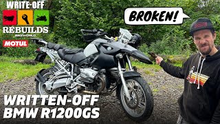 WEVE REBUILT A WRECKED BMW R1200GS FOR A BUDGET ADVENTURE [upl. by Sterner]