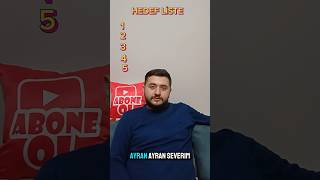 EN SEVDİĞİM İÇECEKLER HEDEF LİSTE [upl. by Kutzer]