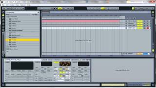 Ableton Live 8 Tutorial How To Make a Heavy Bass Synth with Sampler [upl. by Ykcul]