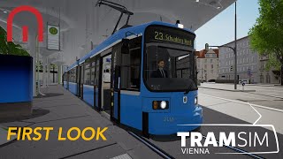 TramSim  FIRST LOOK at the Console Edition  Munich amp Vienna [upl. by Assena]