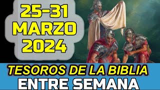 TESOROS DE LA BIBLIA esta semana 2531 Marzo 2024  Se profetizaron detalles de la muerte de Jesús [upl. by Deeas]