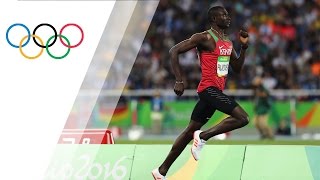 David Rudisha My Rio Highlights [upl. by Redleh]