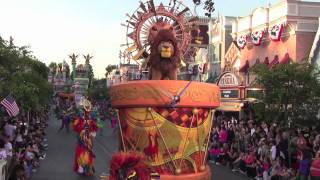 Mickeys Soundsational Parade at Disneyland Park featuring drummer Mickey Mouse [upl. by Obediah]