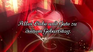 Alles Gute zum Geburtstag Original  Melodie Happy Birthday to You Geburtstagsvideo [upl. by Laen]