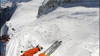 Skiing the Most Iconic Ski Run in the World Vallee Blanche Chamonix France [upl. by Everick63]