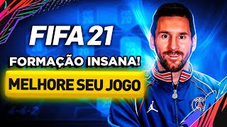 FIFA 21 l FORMAÇÃO TOP PARA ATACAR E CRIAR CHANCES DE GOL CRIE MAIS JOGADAS DE ATAQUE 💥🔥 [upl. by Friedman]