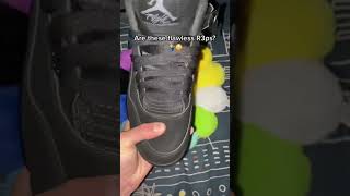 BEST JORDAN 4 BLACK CATS FROM DHgate dhgateunboxing dhgateshoes pandabuyhaul pandabuy jordan4 [upl. by Mosenthal]