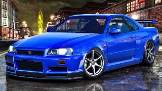 MIDNIGHT CLUB 3  FINALMENTE GANHEI O SKYLINE GTR O CARRO MAIS INSANO DO JOGO😱 [upl. by Loretta]