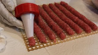 Easy to Make Beef Jerky with Ground Meat [upl. by Abbott586]