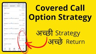 Covered Call Option Strategy in Hindi  Covered Calls Explained [upl. by Brittney863]