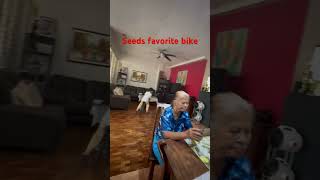 When your living room is his bike track seed pushbike nephewlove mita [upl. by Hannavahs]