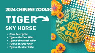 2024 CHINESE ZODIAC  TIGER SUB [upl. by Enaxor]