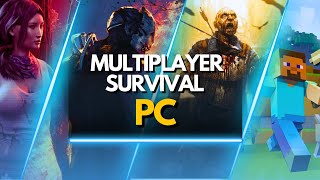 TOP 40 Best Multiplayer Survival Games for PC to Play Right Now [upl. by Ellehcsor]