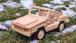 ЯК ЗРОБИТИ VOLKSWAGEN ILTIS  З ДЕРЕВА AWESOME WOODWORKING [upl. by Cynara]