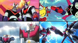 Grendizer U VS Mazinger X Comparison Great amp ZグレンダイザーU UFOロボ 対 マジンガーX グレートマジンガー ダイナミックヒーローズ 比較 [upl. by Tiff]