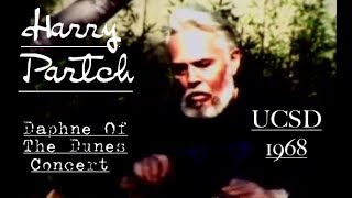 HARRY PARTCH  Daphne of the Dunes UCSD 1968 Film [upl. by Ecnarrat]