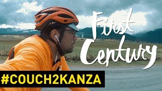 Riding My FIRST Century  Couch2Kanza [upl. by Amiel]