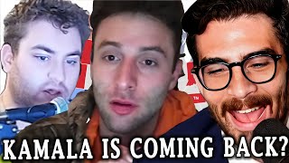 Can Kamala Make A Comeback AustinShow Hasan And Ettingermentum Discuss  Hasanabi Reacts [upl. by Charmian]