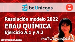 MODELO 2022 EVAU QUÍMICA  Estructura de la materia enlace químico y reacciones ácidobase [upl. by Atoked]