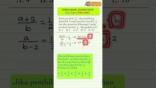 Penalaran Kuantitatif ke2 SISTEM PERSAMAAN LINEAR utbk2024 [upl. by Sandi]