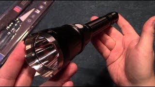 JetBem JetBC40 Pro Flashlight Review [upl. by Attirb]