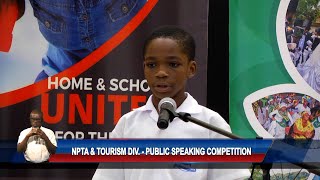 NPTA amp Tourism Div  Public Speaking Competition [upl. by Shipman]