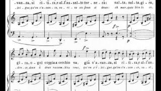 Gioachino Rossini  La Danza audio  sheet music [upl. by Enyr]