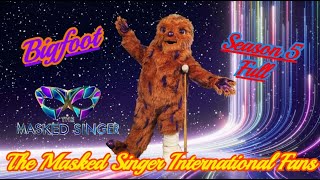 The Masked Singer UK  Bigfoot  Season 5 Full [upl. by Catharina]