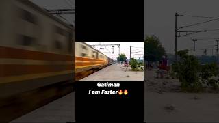 indianrailways train speed trainlover vandebharatexpress gatimanexpress youtubeshorts [upl. by Volkan]