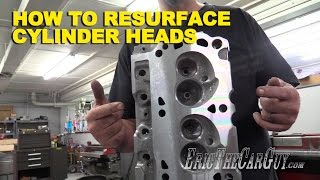 How To Resurface Cylinder Heads [upl. by Laundes646]