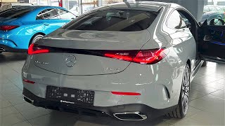 NEW Mercedes CLE Coupe 2024 AMG Line  Visual review [upl. by Ogu610]