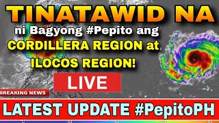 HUMAHAGUPIT NA SI BAGYONG PEPITO SA NORTHERN LUZON 😱⚠️ WEATHER UPDATE TODAY  ULAT PANAHON TODAY [upl. by Holds]