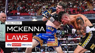 THREEROUND SLUGFEST 🔥  Stevie McKenna v Joe Laws  Full Fight [upl. by Ardnahc]