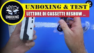 Lettore di cassette Reshow Walkman convertitore digitale di audiocassette [upl. by Aissilem]