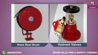 Safety Products By Seven Hills Fire amp Safety Chennai [upl. by Zeculon]