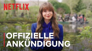 Emily in Paris Staffel 4  Offizielle Ankündigung  Netflix [upl. by Nawtna613]